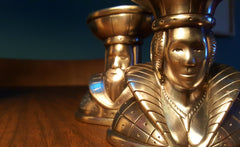 King And Queen Candle Holders